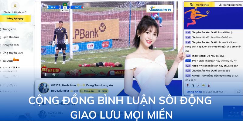 Xây dựng một không gian gắn kết, nơi đam mê bóng đá được chia sẻ