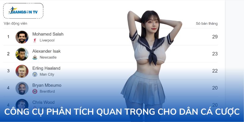 Người chơi dễ dàng đánh giá phong độ đội bóng và tìm ra kèo thơm