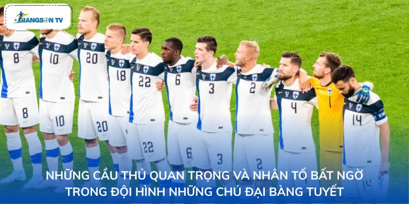 Những cầu thủ quan trọng và nhân tố bất ngờ trong đội hình Những Chú Đại Bàng Tuyết