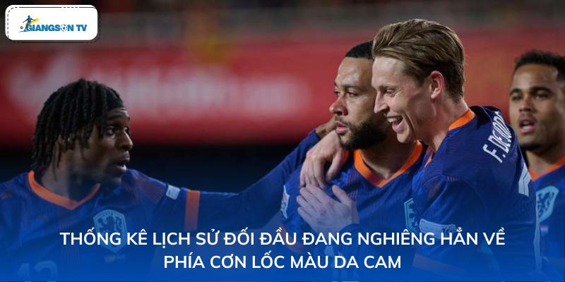 Thống kê lịch sử đối đầu đang nghiêng hẳn về phía Cơn lốc màu da cam
