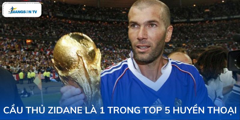 Cầu thủ Zidane luôn nổi bật trên sân cỏ