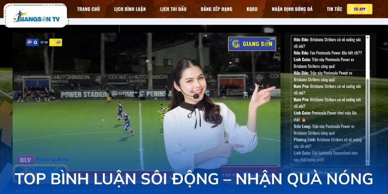 Top bình luận sôi động